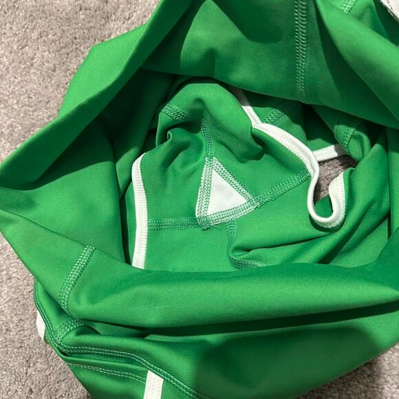 Free People movement Island Time Shorts Small Green workout gym dance micro - Picture 8 of 8